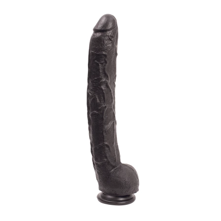 Doc Johnson Rambone Model XL Black 38cm - Anatomical Silicone System