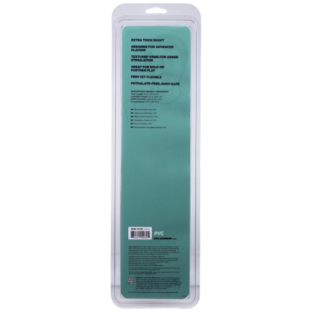 Doc Johnson Big Boy 12" Intimate Model - Anatomical PVC, 30 cm, Black