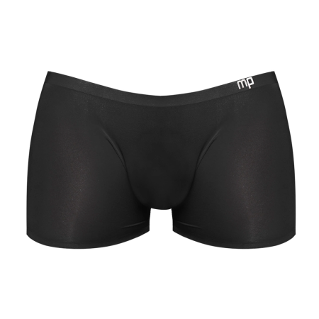 Male Power Seamless Sleek Mini Short S Black - Low Rise Comfort Fit