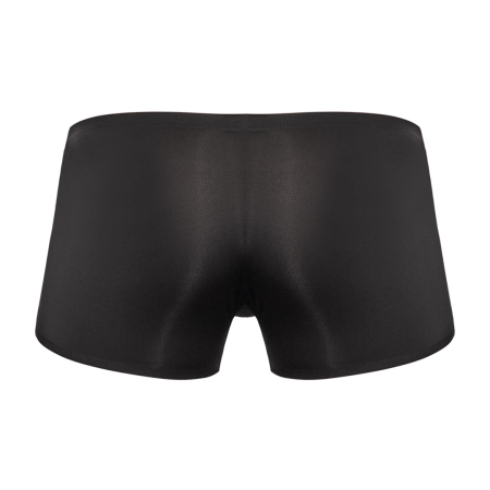 Male Power Seamless Sleek Mini Short S Black - Low Rise Comfort Fit