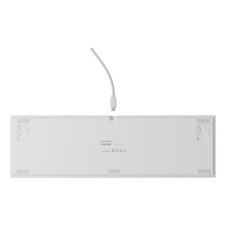 GENESIS THOR 404 klaviatūra Universalus USB QWERTY Anglų Balta