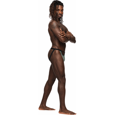 Male Power Magnificence Jock S/M Jade - Modern Waistband Intimate Apparel