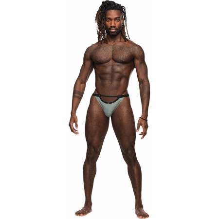 Male Power Magnificence Jock S/M Jade - Modern Waistband Intimate Apparel