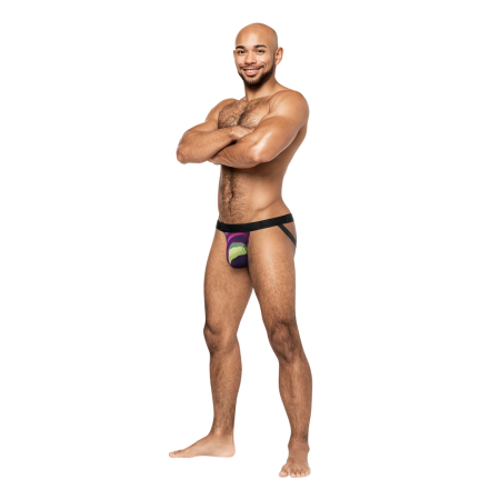 Male Power Strappy Ring Jock L/XL Comfortable Waistband Pride Edition