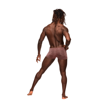 Male Power Inter-mingle Mini Short S Mauve - Low Waist Comfort Fit