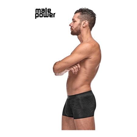 Male Power Impressions Mini Shorts S Black - Comfort Fit Design