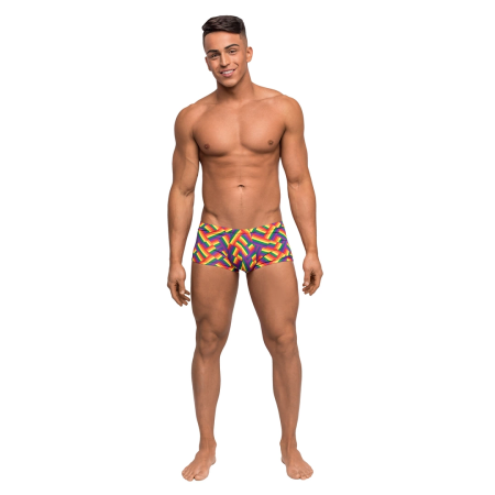 Male Power Mini Short S Pride Fest Low Waist Colorful Design