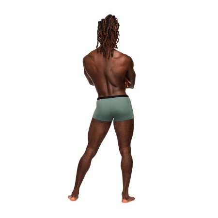 Male Power Magnificence Mini Short XL Jade - Cut-Out Waistband