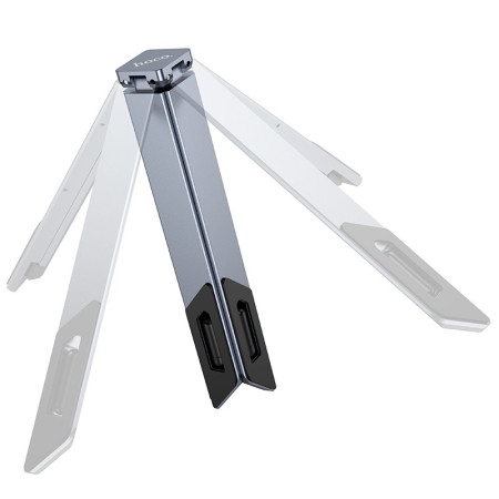 Hoco HD9 pilkas sulankstomas nešiojamo kompiuterio stovas