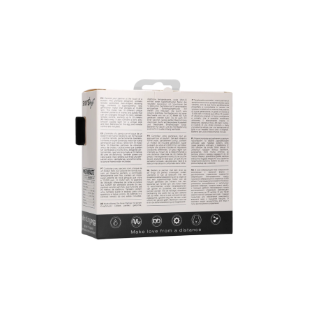 Nexus VibeLuxe Wireless Remote Intimate Egg 10 Modes Black Large