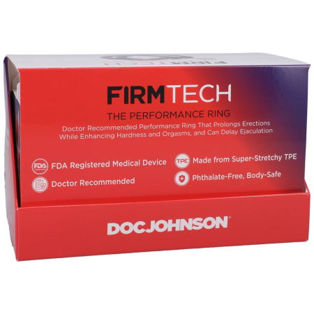 FirmTech Performance Comfort Ring 4-Pack - Adjustable Silicone System