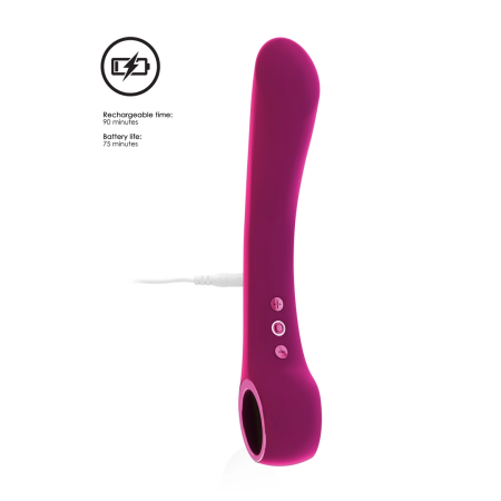 Vive Ombra Flexible Vibrator Pink - Bendable, Ergonomic, Waterproof