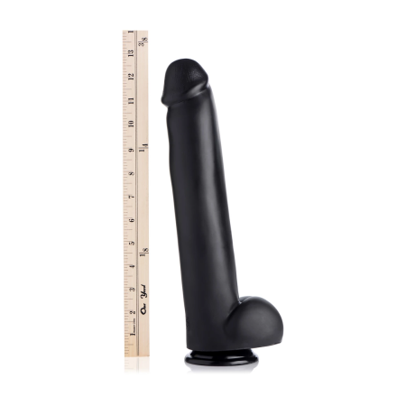 XR Brands The Master Black Model with Suction Cup Base 30 cm