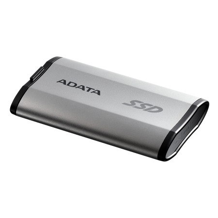 ADATA SD810 2 TB C tipo USB 3.2 Gen 2x2 Juoda, Sidabras