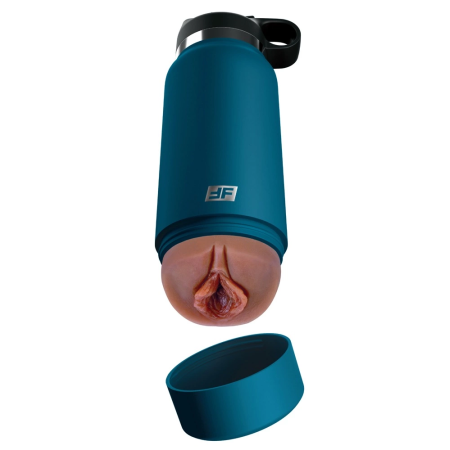 PDX Plus Private Flask Discreet Intimate Device, 23.8 cm, Fanta Flesh