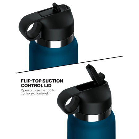 PDX Plus Private Flask Discreet Intimate Device, 23.8 cm, Fanta Flesh