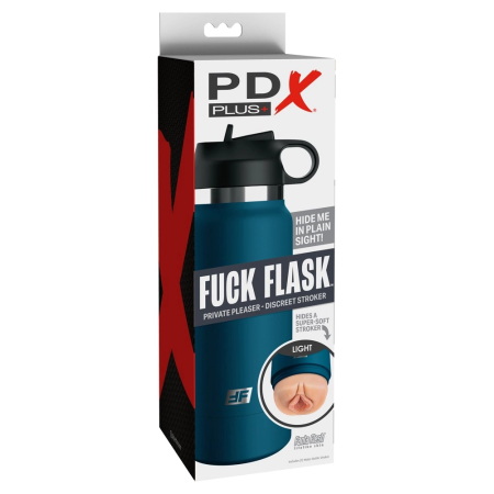 PDX Plus Private Flask Intimate Device with Discreet Case 23.8cm