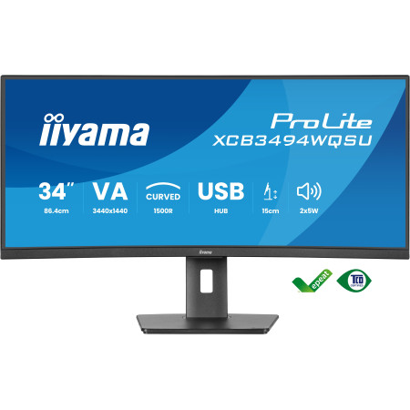 iiyama ProLite XCB3494WQSU-B1 34" UltraWide kompiuterio monitorius