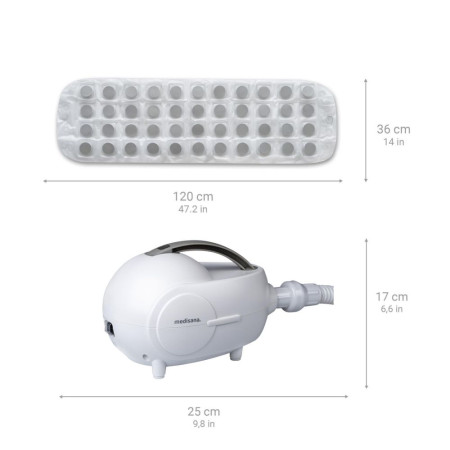 Medisana MBH burbulinio masažo vonios kilimėlis