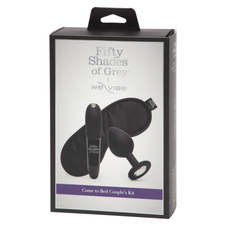 Fifty Shades of Grey FSOG Come To Bed Gift Set - Vibrator, Plug & Blindfold