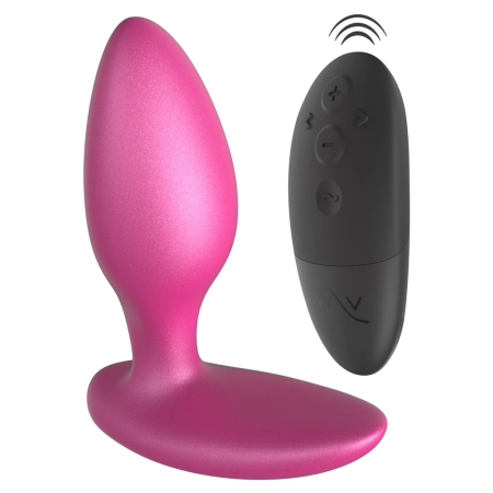 We-Vibe Ditto+ Cosmic Pink - Remote Vibrating Plug, Waterproof, Silicone