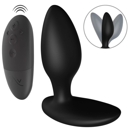 We-Vibe Ditto+ Satin Black App-Controlled Silicone Plug 6.8 cm