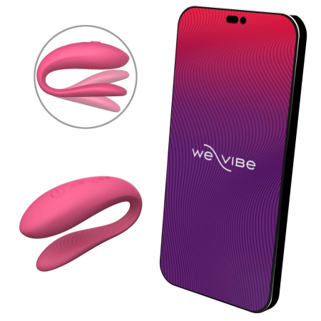 We-Vibe Sync Lite Pink - App-Controlled Flexible Intimate Device
