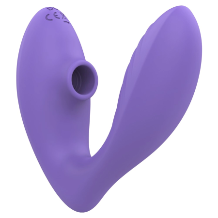 ROMP Reverb Dual-Action Silicone Intimate Device, Waterproof, Purple