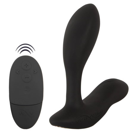 We-Vibe Vector+ Intimate Wellness Device Charcoal Black App-Controlled
