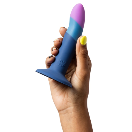 ROMP Piccolo Pegging Kit - Silicone Intimate Device with Harness, 14cm