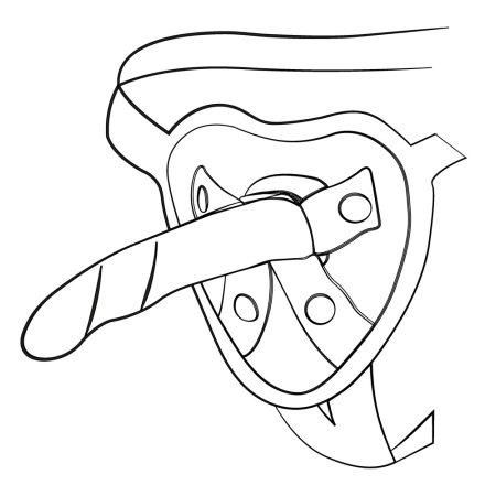 ROMP Piccolo Silicone Intimate Device with Suction Base, 14 cm, Purple