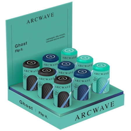 Arcwave Ghost Display Set - CleanTech Silicone, Trio Color Edition, 9 pcs