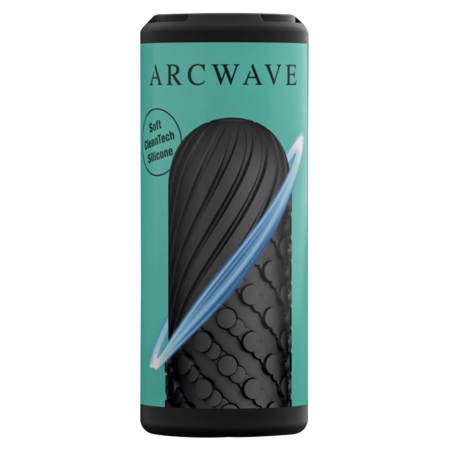 Arcwave Ghost Black Intimate Sleeve CleanTech Silicone 10 cm