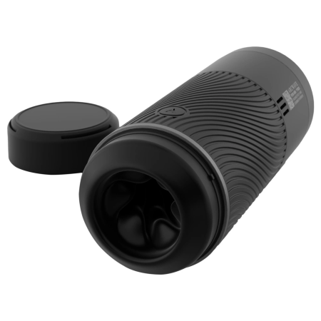 Arcwave Pow Black Intimate Manual Device with Suction System 18 cm