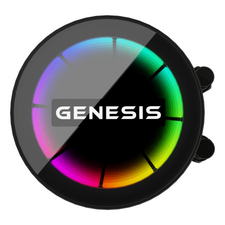 GENESIS NLG-2320 Kompiuterio aušinimo sistema Procesorius Universalusis skystinis aušintuvas Juoda