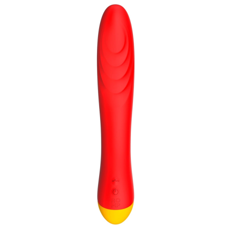 ROMP Hype Rechargeable Silicone Vibrator - 10 Modes, Waterproof, 21 cm