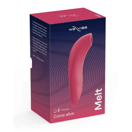 We-Vibe Melt Intimate Air Pulse Device, 12 Modes, App Control, Silicone