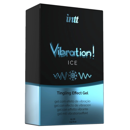 intt Vibration Ice Stimulating Gel 15 ml - Mint Effect, Unisex