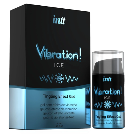 intt Vibration Ice Stimulating Gel 15 ml - Mint Effect, Unisex
