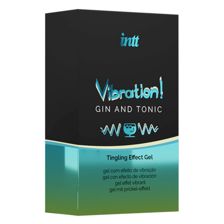 Intt Vibration Gin and Tonic Effect Gel 15 ml - Sensation Enhancer