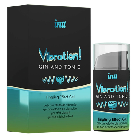 Intt Vibration Gin and Tonic Effect Gel 15 ml - Sensation Enhancer