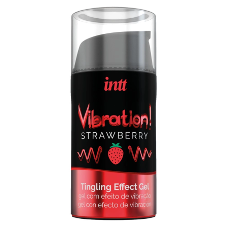 Intt Vibration Strawberry 15 ml Stimulation Gel with Fruity Aroma
