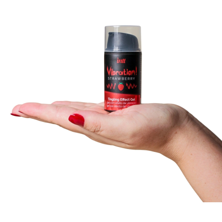 Intt Vibration Strawberry 15 ml Stimulation Gel with Fruity Aroma