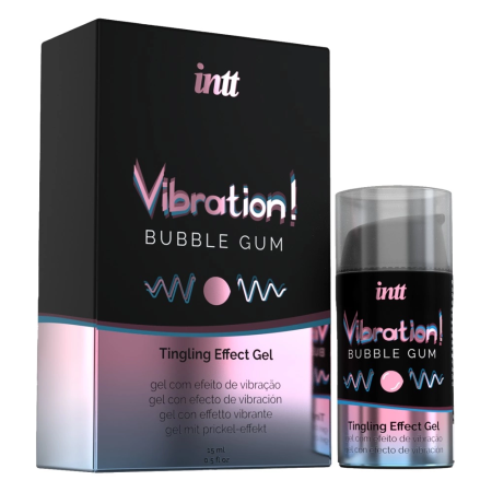 intt Vibration Bubble Gum Effect Gel 15 ml - Sensation Formula