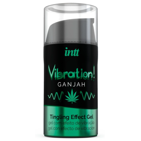 intt Vibration Ganja 15ml Stimulation Gel with Hemp Seed Oil