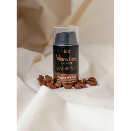 intt Vibration Coffee 15ml Stimulating Gel with Warming Effect