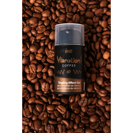 intt Vibration Coffee 15ml Stimulating Gel with Warming Effect