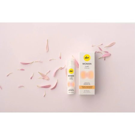 pjur Woman Lust Intense Gel 15ml - Water-Based Formula for Sensitive Skin