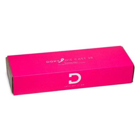 Doxy Die Cast 3R Hot Pink Cordless Massage Wand, 28cm, Rechargeable