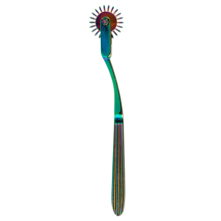 Fetish Collection Rainbow Pinwheel Metal Stimulation Tool 18.5cm
